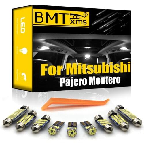 BMTxms For Mitsubishi Pajero Montero Shogun Sport 1 2 3 4 MK1 MK2 MK3 MK4 1990-2020 Canbus LED Interior Map Dome Indoor Light