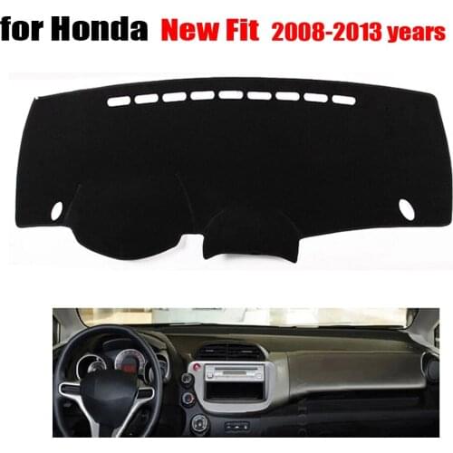 Car dashboard covers For Honda new Fit 2008 to 2013 left hand drive dash covers dashmat dashboard accessories