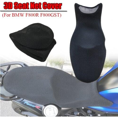 For BMW F800R F800ST F800 R ST F 800R Rear Seat Cowl Cover 3D Mesh Net Waterproof Sunproof Protector Motorcycle Accessories