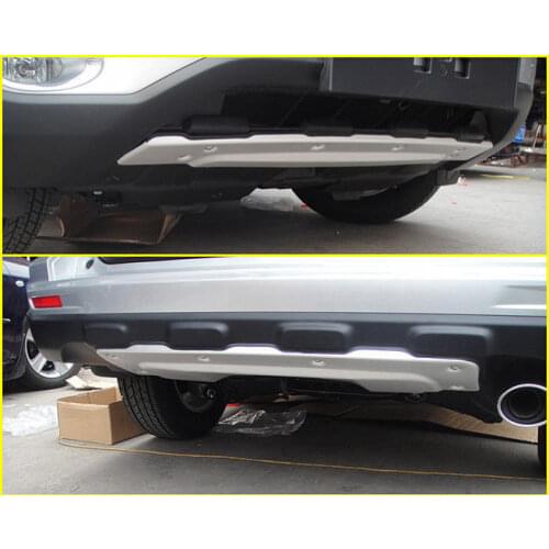 For Honda CRV CR-V 2010 2011 Aluminum alloy Front+Rear Bumper Protector cover plate Trim