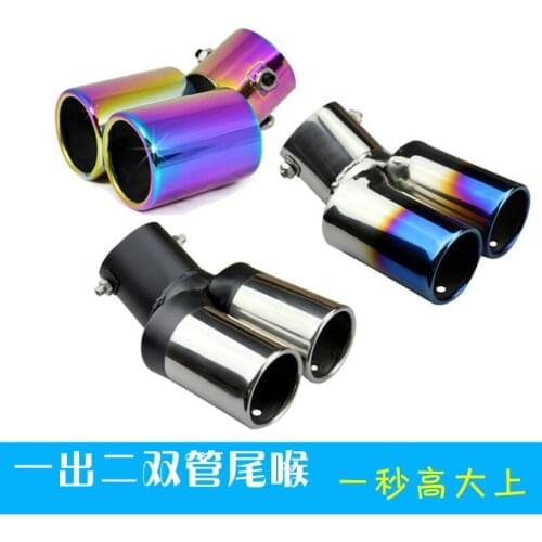 For Suzuki Vitara 2015 2016 2017 2018 Car Accessories High-quality stainless steel Car muffler tail throat modification
