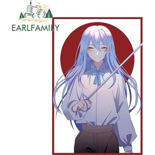 EARLFAMILY 13cm x 8.3cm for Rimuru Tempest Sticker DIY Motorcycle Car Stickers Printing Fashion Occlusion Scratch Vehicle Decal