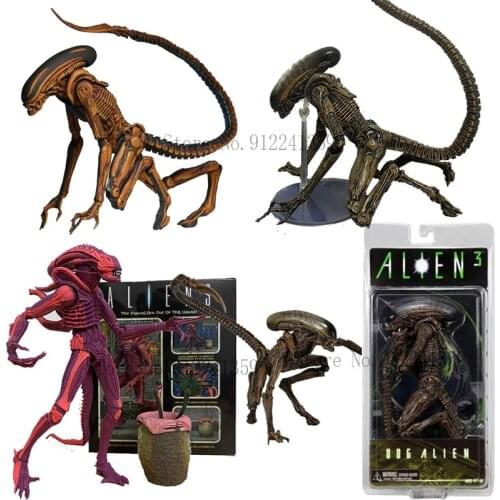 NECA Dog Alien Figure Xenomorph Action Figurine Collectable Model Toys Gift 7 Inch