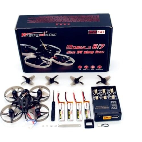 Happymodel Mobula7 V2 75mm Crazybee F4 Pro V2 2S 700TVL Camera TinyWhoop FPV Racing Drone Indoor Outdoor Racing Freestyle