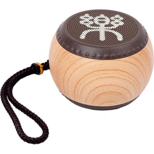 LNBEI Drum music bluetooth speaker mini drum culture audio portable personalized gifts outdoor mobile phone subwoofer