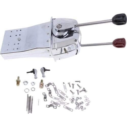 MagiDeal Marine Durable YK6 Boat Control Lever Top Mount Marine Engine Throttle Control for Kayak Canoe Boating Dinghy Yacht