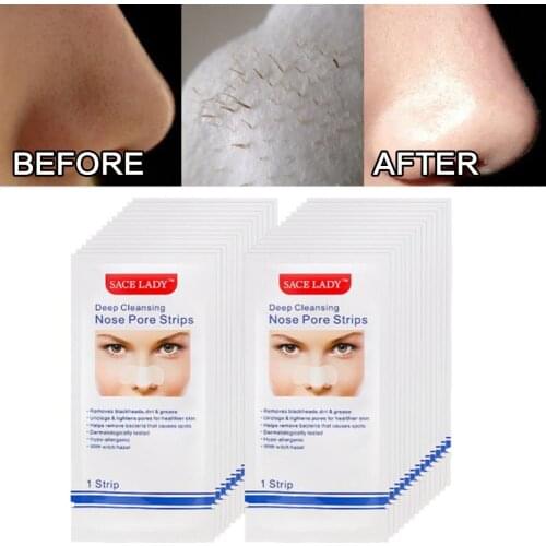 10/5/1PCS Blackhead Remover Mask Black Dots Spots Acne Treatment Mask Nose Sticker Cleaner Nose Pore Deep Clean Strip