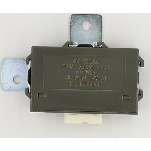 OEM 9806720280 Reversing Radar Module Parking Assistance Parking Auxiliary Control Unit ECU For Peugeot TX3 308