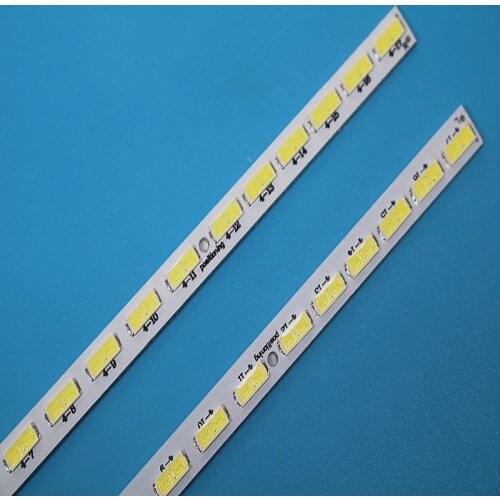 New kit 2 PCS/set 68LED 676mm LED backlight strip GK0361 7030PKG 68EA R L TYRE REV0.2 for LCD-60LX640A
