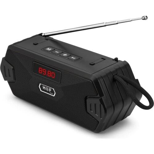 Portable Bluetooth Speaker Wireless Bass Column Outdoor USB Speakers With FM Radio AUX TF MP3 Subwoofer Loudspeaker For Phone PC