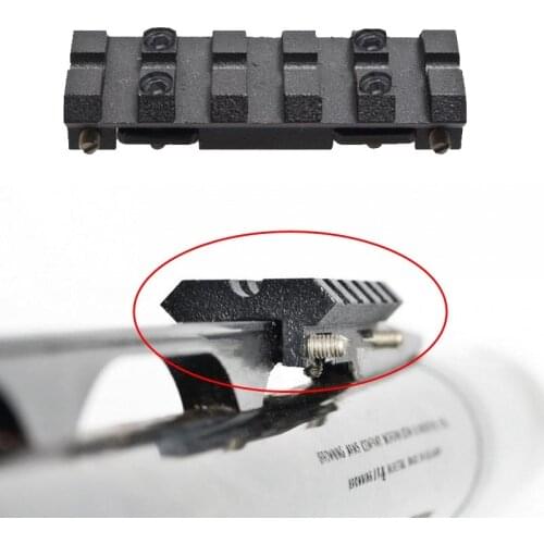 IZH-27 / MP-153 / MP-155 / MP-233 / TOZ-120 / MTs21-12 / TOZ-84 ventilated rib rail Weaver-Picatinny mount Black