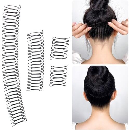 Professional Invisible Broken Hairpin Adult Tiara Tools For Women Roll Curve Needle Invisible Bangs Comb Styling Accessory