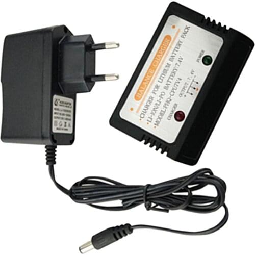 Balance Charger 7.4V 2S European + Adapter For WLToys V912 for Syma X8 X8G
