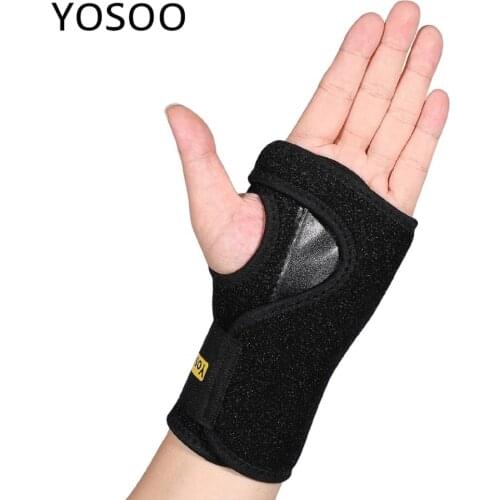 Yosoo 1pcs/2pcs Wrist Splint Support For Hand Wrist Sprains Bandage Wrist Support Wrap Pain Relief Arthritis Brace Wrist Support