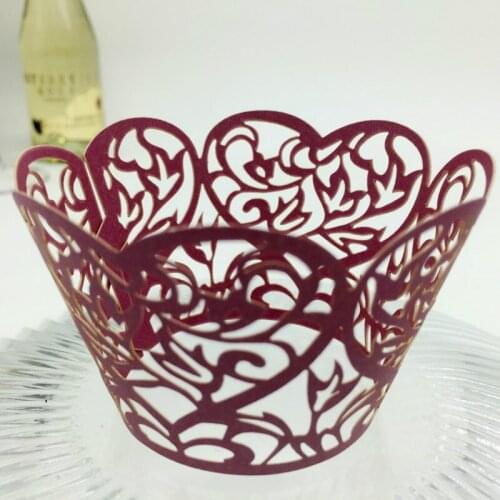 100PCS Wedding Decorations Cupcake Liner Baking Cup Cupcake Paper Muffin Cases Cake Box Cup Tray Cake Mold Decorating Tools 8Z