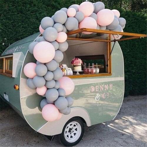 20pcs Small 5inch fresh gray latex balloons birthday decoration adult mariage Anniversary wedding party supplies