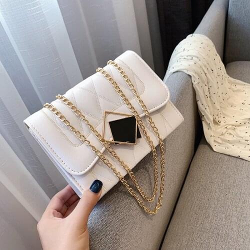 2019Pu Leather Crossbody Bags For Women 2019 Small Shoulder Messenger Bag Specially Lock Design Female Travel Handbags purses