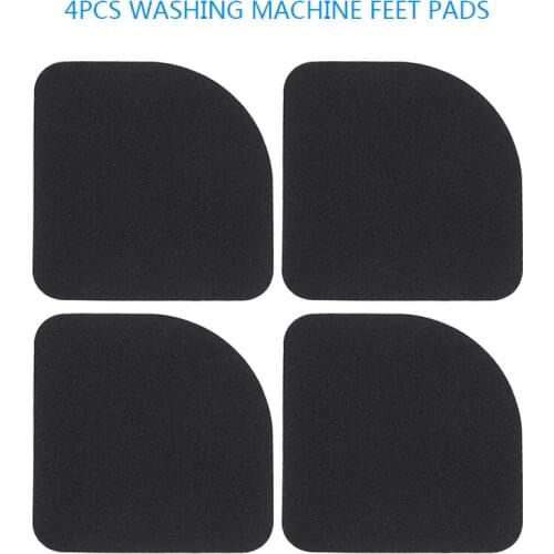 4Pcs Washing Machine Anti Vibration Pads Anti Shock Washing Machine Feet Pads Refrigerator Floor Furniture Protectors