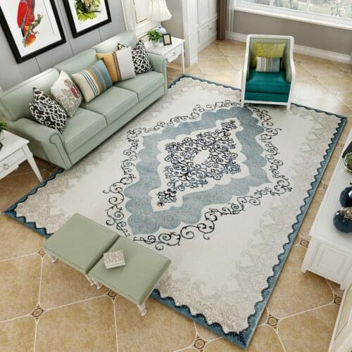 American luxury living room carpet bedroom floor mat modern design sofa table floor coffee door mat study floor mat and rug