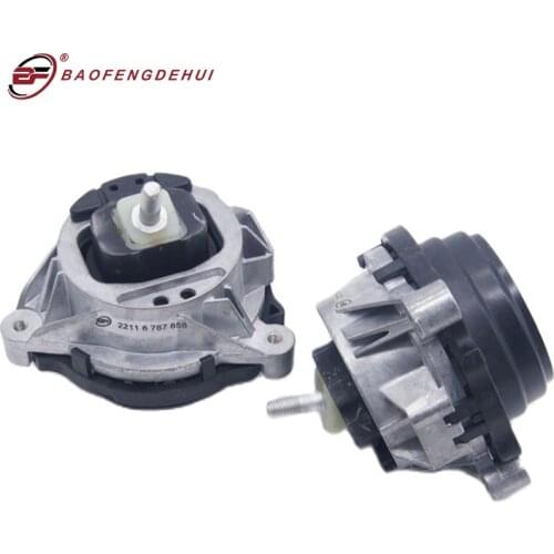 BaoFeng Motor Mount Engine Support 2PCS Set LH 22116787657 RH 22116787658 For BMW1 F20 For BMW3 F30 F31 F35 F80 328D 2014-2018