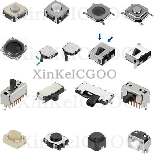 Free shipping 100PCS KSS221G KSS221GLFS 3*7*1.7