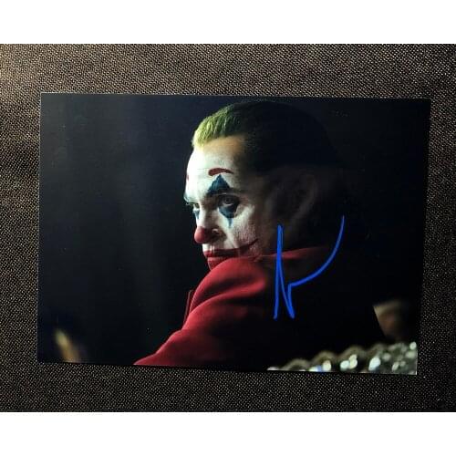 Hand signed The Joker Joaquin Phoenix autographed photo 5*7 autograph in ink 1119M9