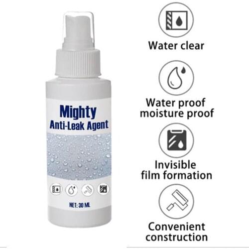 30ml Anti-Leaking Sealant Spray Super Strong Bonding Spray Waterproof Glue Spray Roof Leak-proof Spray Home Patch Tool Dropship