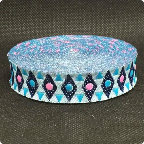 HOT!!! 2015 lace wholesale 5/8' 16mm 9yard/set 100% polyester computer woven jacquard ribbon selling Bracelet Eye of the world