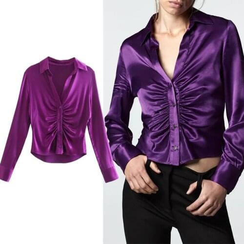 Klkxmyt Womens Silk Shirts
