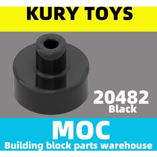 Kury Toys DIY MOC For 20482 100pcs Building block parts For Tile, Round 1 x 1 with Bar and Pin Holder For toy brick