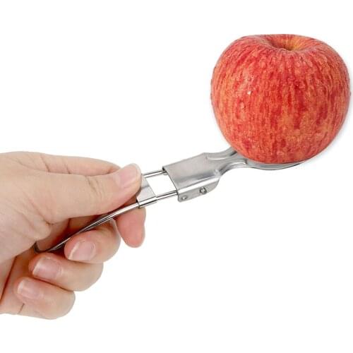 Spoon Fork Folding Spoon Cookware Outdoor Camping Tableware Lightweight Picnic Stainless Steel Spork Hiking 2 in 1