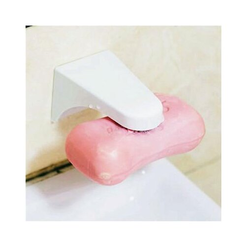 New Magnetic Soap Holder Dispenser Kitchen Bathroom Shower Adhesive Wall Attachment Soap Dishes 1PCS