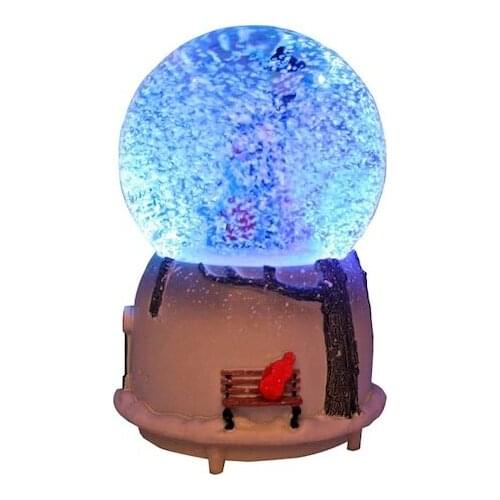 BIG size Winter Themed Musical Luminous Snow Globe Gifts