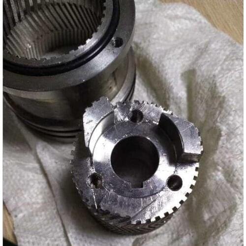 Grinding part for peanut butter machine