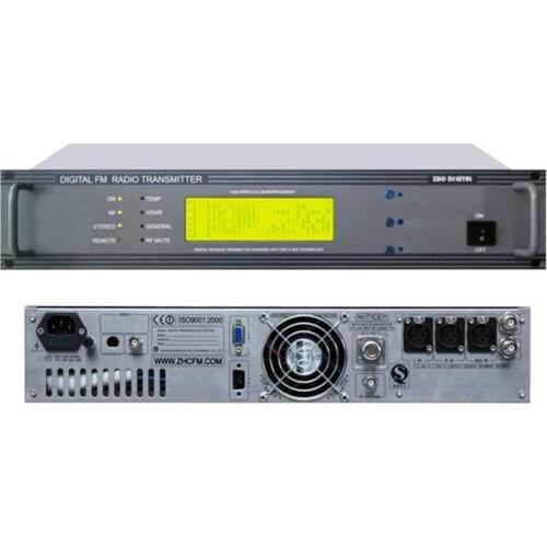 ZHC618F 300W fm radio broadcast transmitter PLL stereo transmitter small fm radio staion equipment 87-108MHz