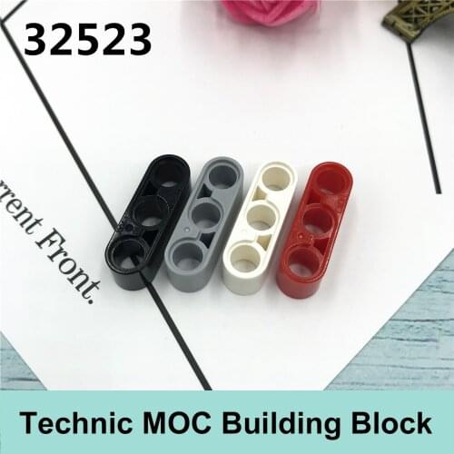 10PCS Technology Building Blocks Parts Compatible with Major Brand Technology Moc Parts 32523 1x3 Thick Beam Gifts Toys