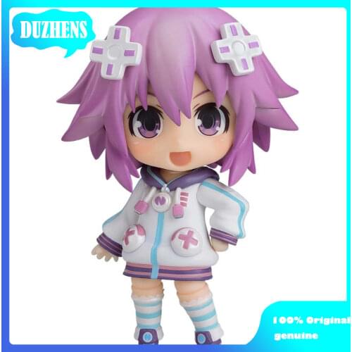 Original Japanes Anime Hyperdimension Neptunia Neptune Q version figma PVC Action Figure Anime Figure Model Toys Doll Gift