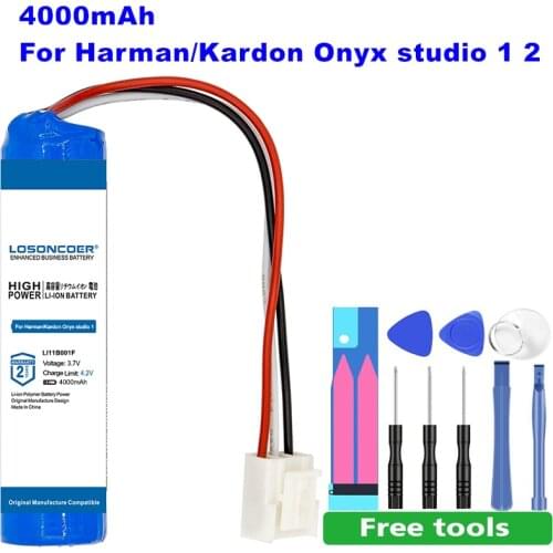 4000mAh Battery LI11B001F for Harman Kardon Onyx studio 1,Onyx Studio 2 & Onyx Studio 3 Speaker Loudspeaker Polymer LC18650