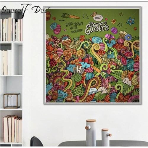 New Easter DIY 5D Diamond Painting Easter Diamond Mosaic Sale Diamond Embroidery Full Set Rhinestone Picture Easters Day Gift