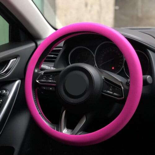 Car Silicone Steering Wheel Cover For Nissan Teana ALTIMA X-Trail Qashqai Livina Sentra Sylphy Tiida Sunny March Murano Dayz IMx