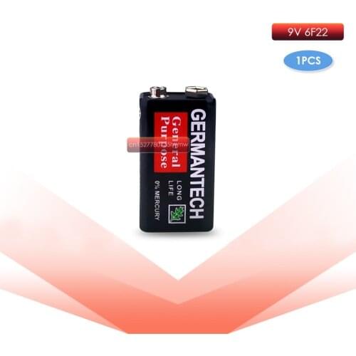 9V 6F22ND PPP3 MN1604 6LR61 Battery Heavy Duty Dry Battery Non-rechargeable For Smoke Alarm Intercom Toy Camera Radio
