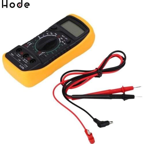 Digital multimeter XL830L AC DC digital lcd multimeter voltmeter temperature OHM Volt Tester мультиметр цифровой