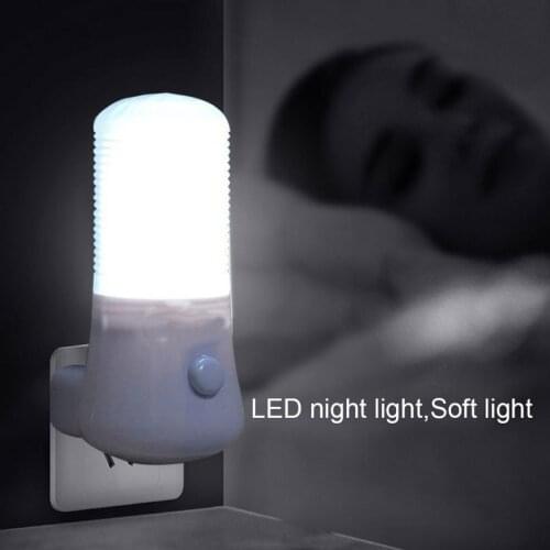 Energy Saving Lamp Night Lights LED US Plug Night Light Wall Socket Bedside Lamp Home Decoration Lamp for Children Baby Bedroom