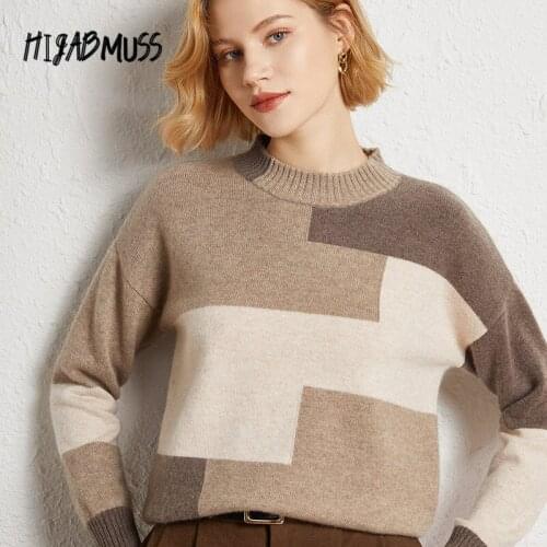 HIJABMUSS Women's Cashmere Pullovers