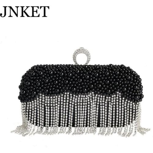 JNKET New Polyester Women Shoulder Bag Evening Party Crossbody Bag Ladies Sling Bag Banquet Bag