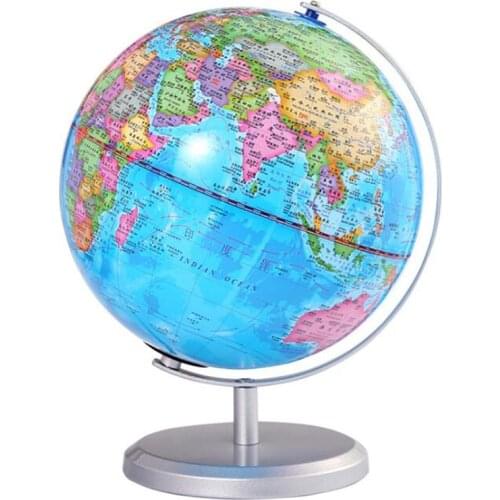 20cm Earth Globe World Map Geography Educational Toy for Desktop Decoration Home Office Aid Miniatures Kids Gift