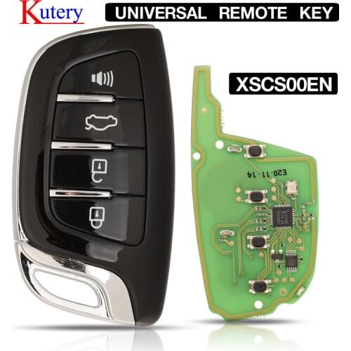 Kutery PN: XSCS00EN 4 Buttons Xhorse VVDI Smart Proximity Universal Remote Car Key For VVDI Key Tool/VVDI Mini Key Tool/VVDI2
