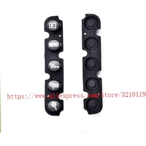 New Repair Parts For Nikon D90 Back Cover Menu Function Key Button Rubber Free shipping