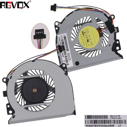 NEW Laptop Cooling Fan For HP X360 13-A ENVY 15-U 15-U499NR 15-U110DX PN: 776213-001 DFS501105PR0T CPU Cooler/Radiator