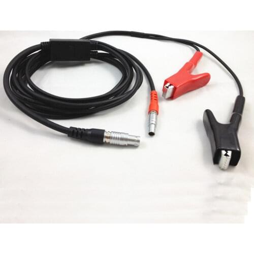 NEW External Power Cable with alligator clips for SOU-TH S82 S86T GPS to PDL HPB-in Instrument